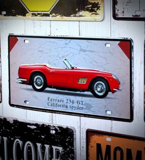 Multicolor Metal Ferrari 250 Gt