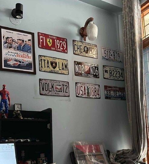 Multicolor Metal Ferrari F1 1929