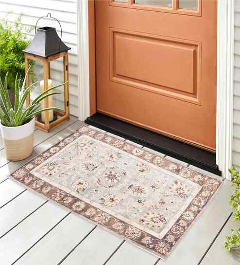 Beenish Printed Polyester 60x90 cm Dhurrie