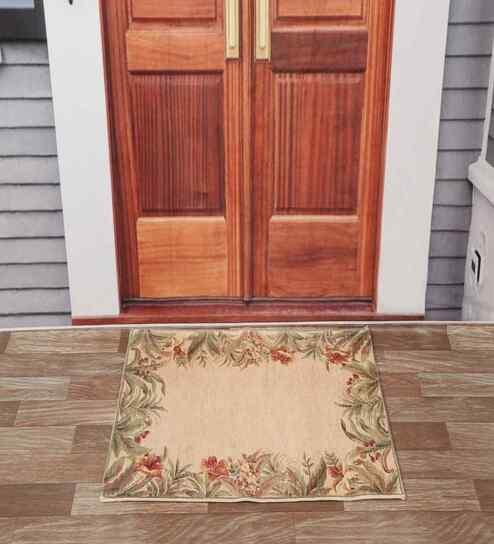Turida Floral 60x90 cm Door Mat