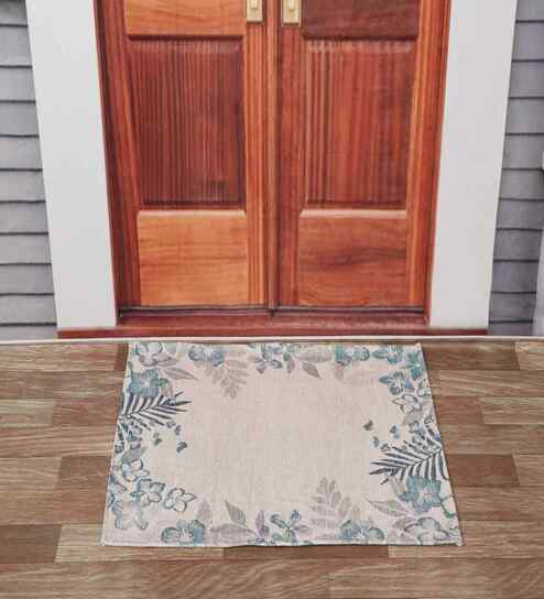 Ruja Floral 60x90 cm Door Mat