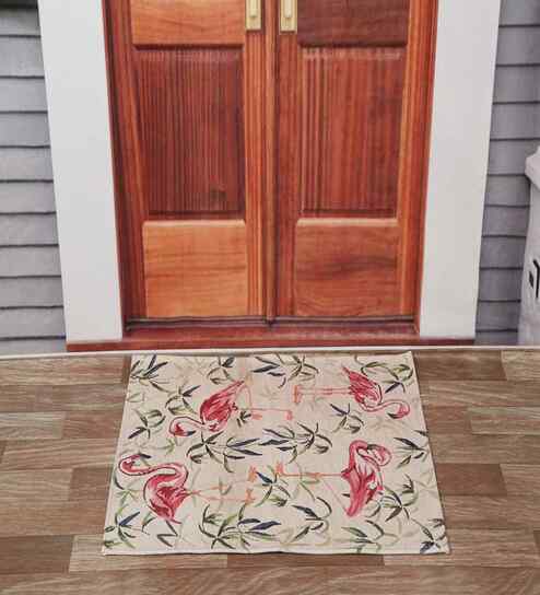 Migrant Flamingo 60x90 cm Door Mat
