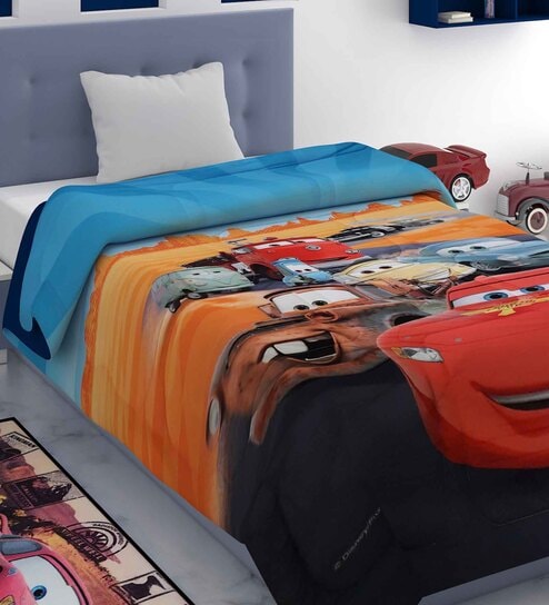 Multicolor Polyester Kids Printed Single Bed Comforter