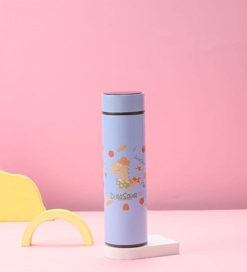 Multicolor Smart Temperature Display Stainless Steel Bottle 500ml (Assorted Design & Color)
