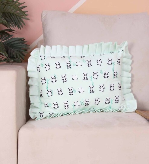 Multicolor Velvet Animal 18x12 inches Cushion Covers (Pack of 2)