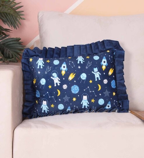 Multicolor Velvet Animal 18x12 inches Cushion Covers (Pack of 2)