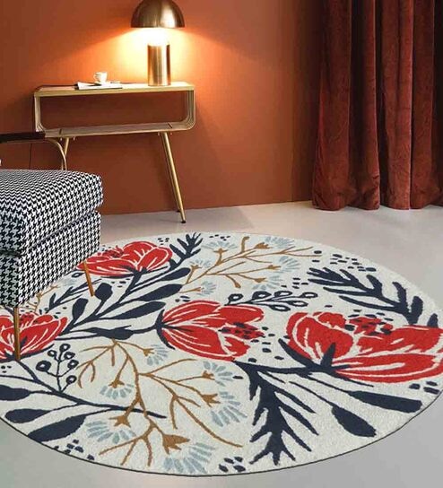 Buy Round Carpets for Living Room Online @Upto 32% OFF