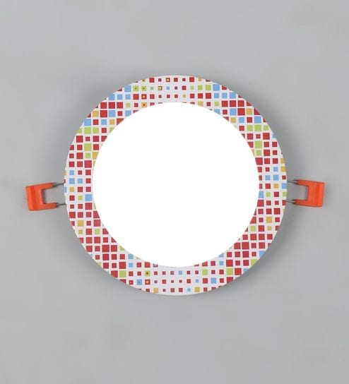 Buy Multicolour Aluminium 12 W Round Slim Led Concealed Light By