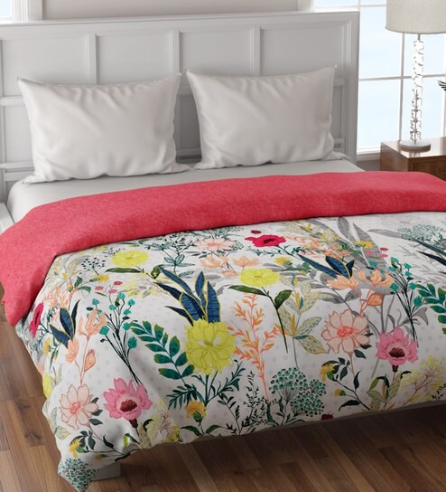 Buy Cotton Double Bed Ac Comforter By Spaces Online Floral