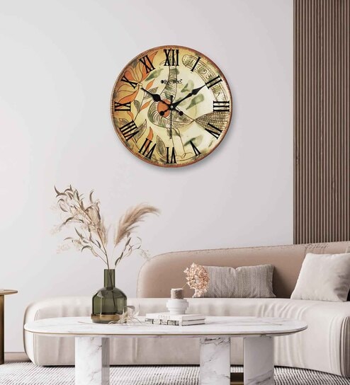 Designer Wall Clock: Buy Fancy Wall Clock Online @Upto 23% OFF