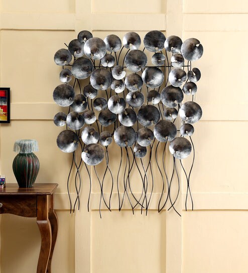 Buy Multicolour Metal Sejal Wall Art By Vedas Online Abstract