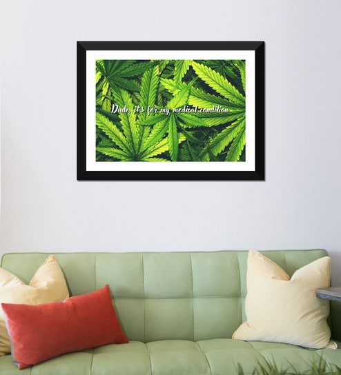 Buy Multicolour Paper Its For My Medical Condition Marijuana Quote