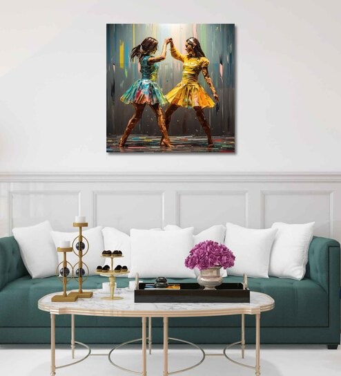Dance Canvas Pine Wood 24x24 Art Print