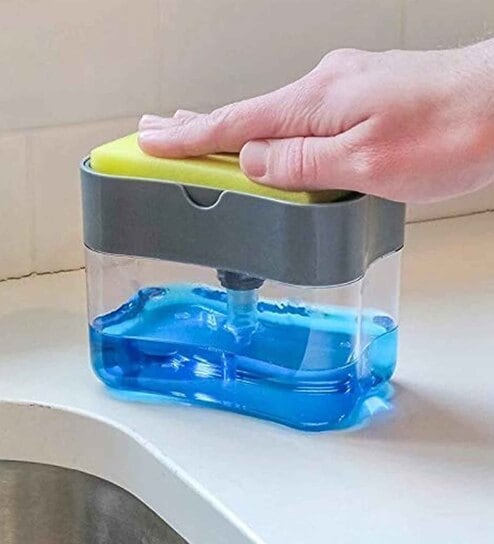 Multicolour Plastic Soap Dispenser