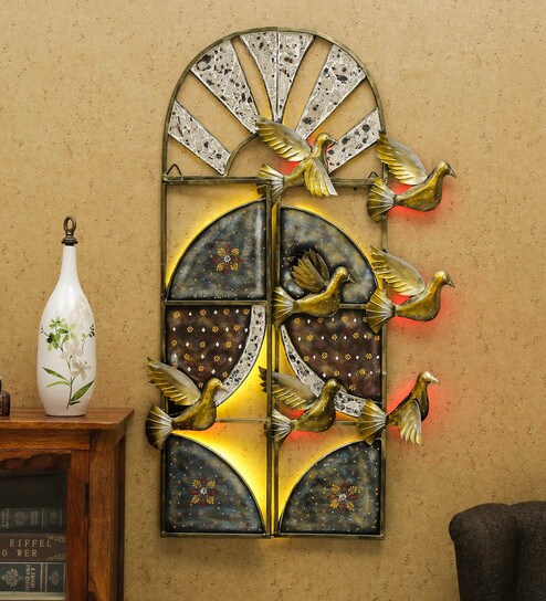 Buy Multicolour Metal Wall Art By Desert Oak Online Wildlife
