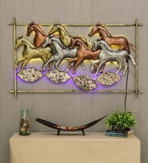 Buy Multicolour Wrought Iron Wall Art By Desert Oak Online