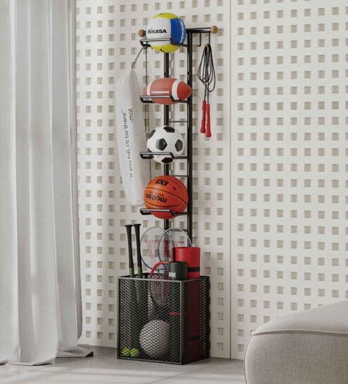 Multifunction Ball Storage Rack