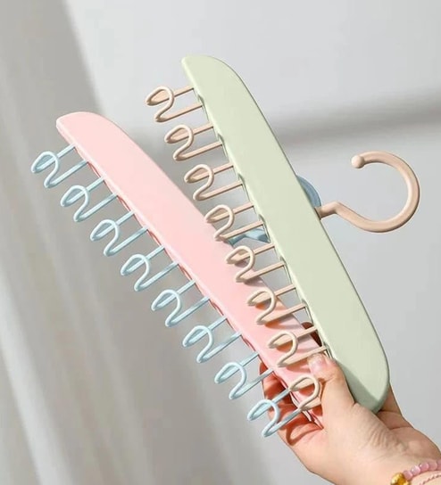 Multipurpose 8 Hooks Adjustable Closet Hangers (Assorted)