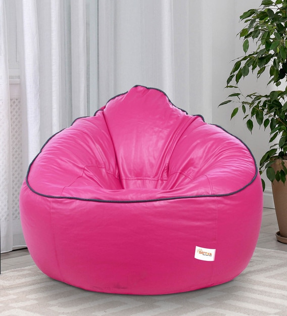 bean bag pink colour