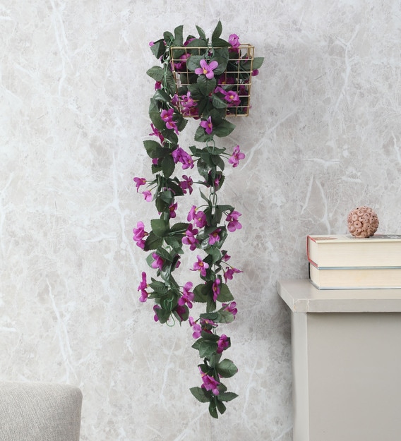 Get Wallpaper Buy Purple Fabric Decorative Artificial Hanging Butterfly Orchid Desktop Wallpaper Free