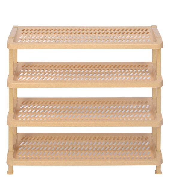 Buy Shoe Rack in Marble Beige Colour By Nilkamal Online Open Shoe