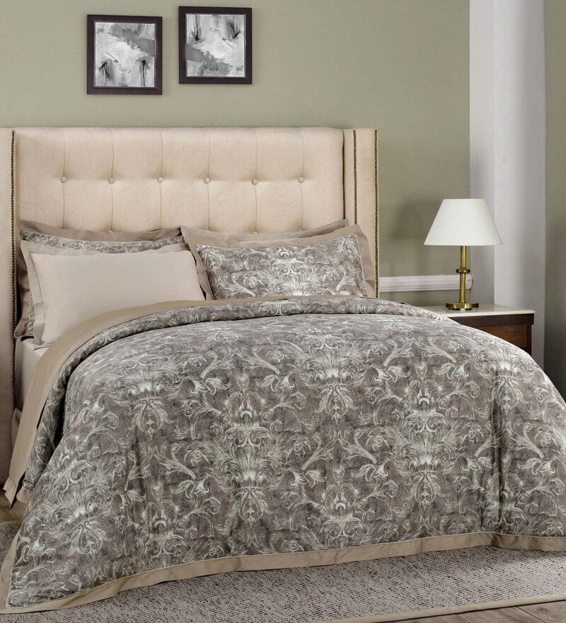 Buy Multicolour Abstract 100 Cotton 1 Double Bed Duvet Cover With2