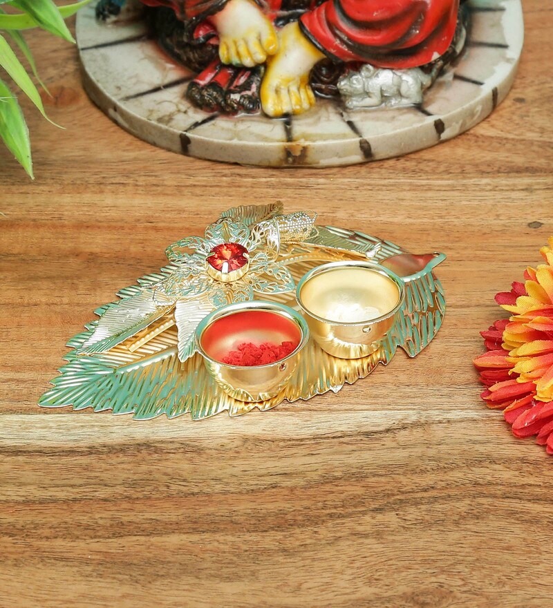 Buy Multicolour Decorative Diya With Haldi Kumkum Plate By Godeccor Online Diyas Spiritual Home Decor Pepperfry Product Occasions become more beautiful when you have handmade things made with love????. multicolour decorative diya with haldi kumkum plate