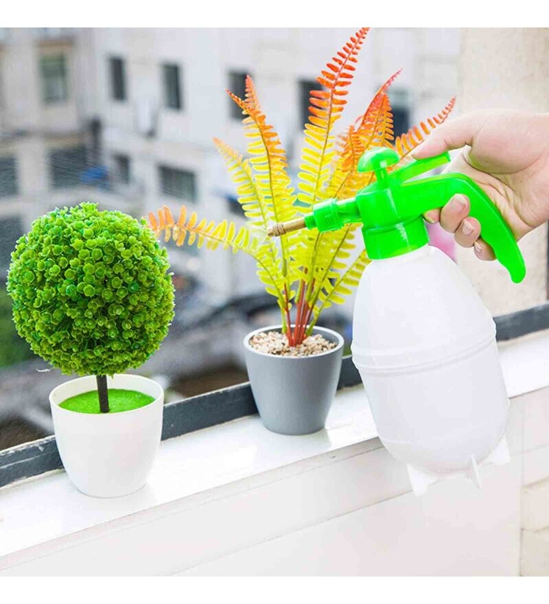 Buy Multicolour Plastic 2 Ltrs Water Spray Bottle Gardening Tool By