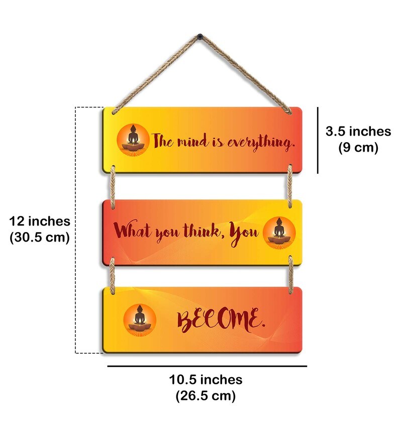 Buy Multicolour Wooden Wall Hanging By Sehaz Artworks Online Wooden