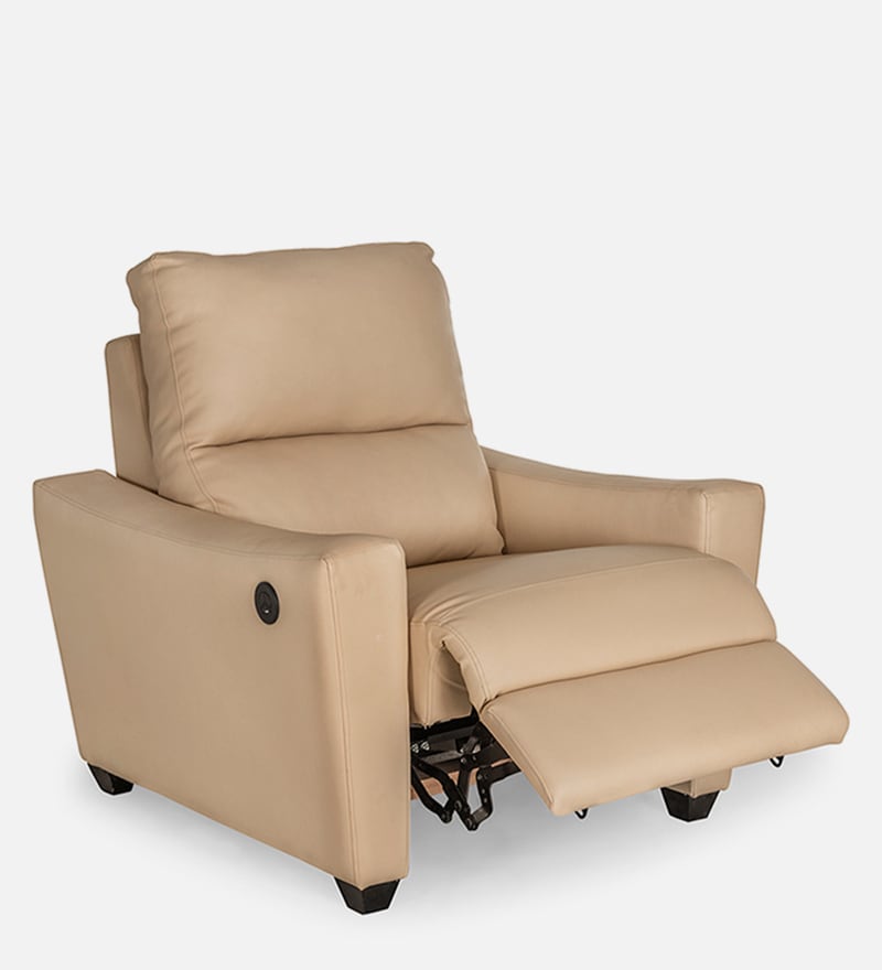 beige electric recliners