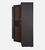 Muar 3 Door Wardrobe In Brown Color