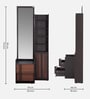 Muar Dressing Unit In Brown Color