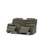 Muar Malaysian Fabric 2 Seater Motorised Recliner In Grey Colour