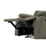 Muar Malaysian Fabric 2 Seater Motorised Recliner In Grey Colour