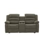 Muar Malaysian Fabric 2 Seater Motorised Recliner In Grey Colour