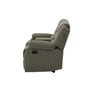 Muar Malaysian Fabric 2 Seater Motorised Recliner In Grey Colour