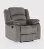 Muar 1 Seater Manual Recliner in Grey Color