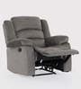 Muar 1 Seater Manual Recliner in Grey Color