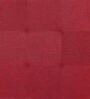 Mubila Fabric Ottoman in Blood Maroon Colour