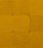 Mubila Fabric Ottoman in Bold Yellow Colour