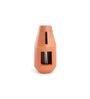 Mud Red Terracota Bottle-Shaped  Indoor Planter With Glass Tube