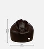 Muddha XXXL Leatherette Bean Bag Cover in Chocolate Brown Colour