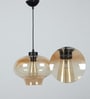 Muese Gold Glass Single Hanging Lights