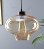 Muese Gold Glass Single Hanging Lights
