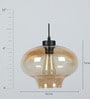 Muese Gold Glass Single Hanging Lights