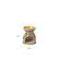 Yellow Floral Oil Burner