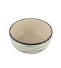 Mugdha Off-White 1000ml Ceramic Serving Bowl