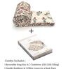 Mughal Bagh 4-Piece Combo Of Double Bed AC Comforter & Bedsheet Set