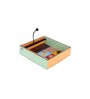 Mughal Collectio Multicolour Wood Tissue Holder