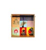 Mughal Collectio Multicolour Wood Tissue Holder